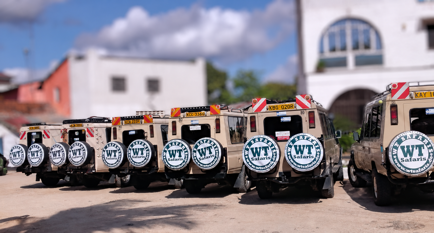 WT Safaris vehicle in Kenya